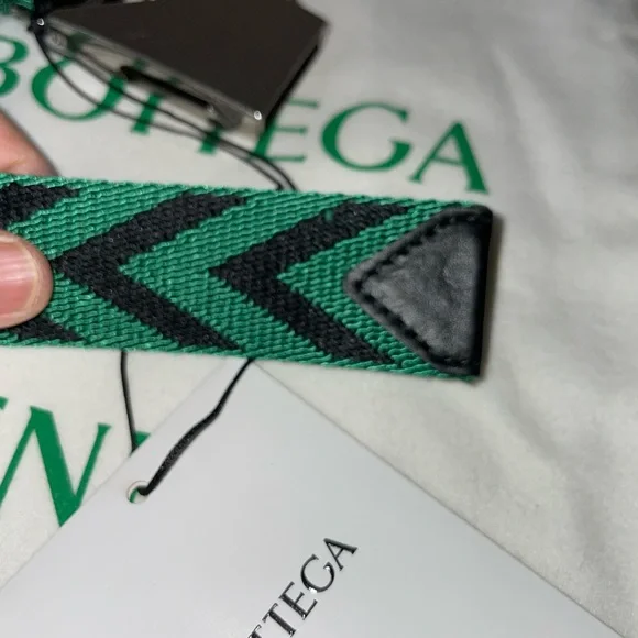 Bottega VenetA Chevron Belt